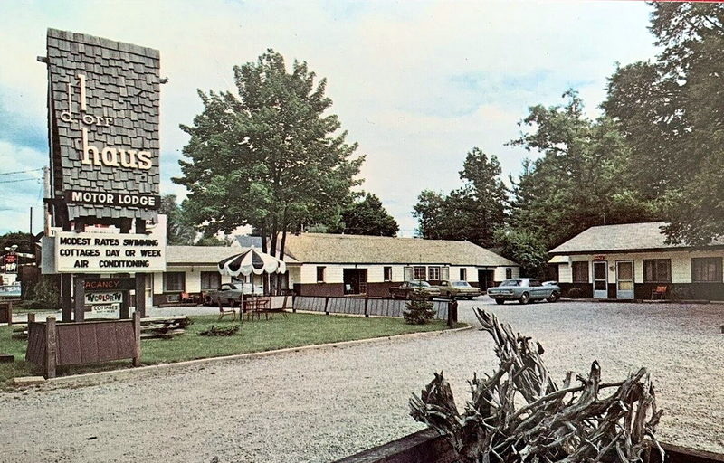 D. Orr Haus Motor Lodge (Cottonwood Motel) - Vintage Postcard (newer photo)